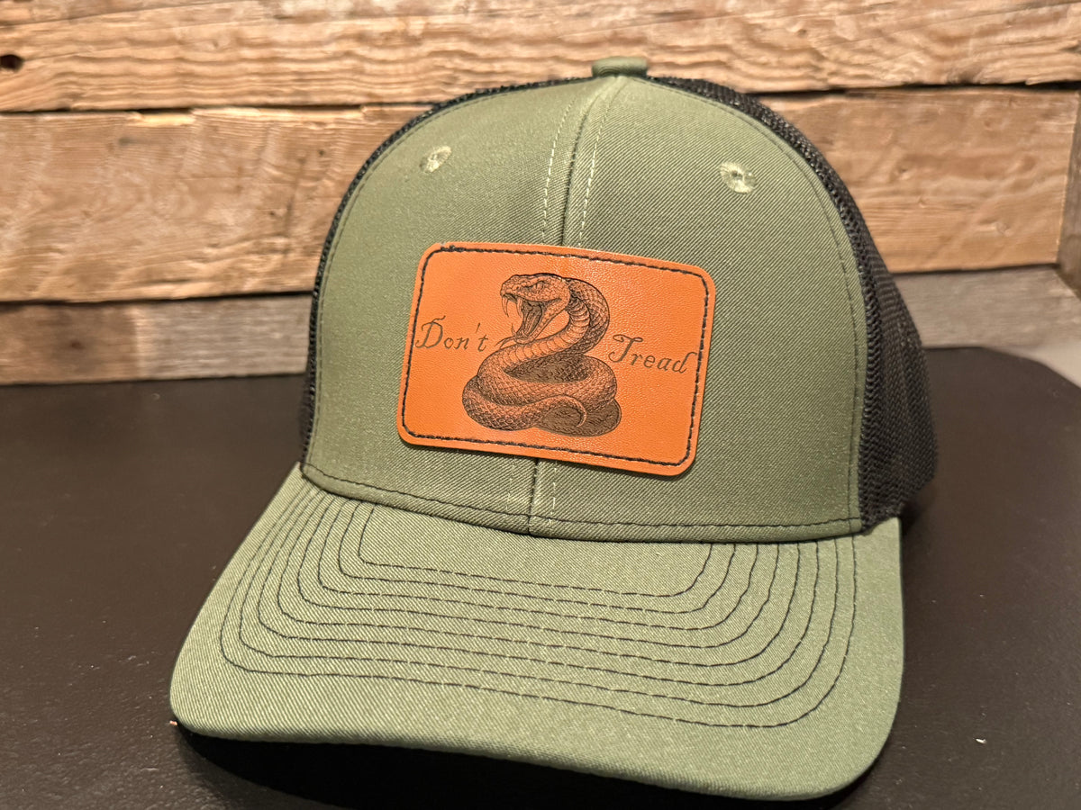 Don’t Tread on Me Trucker Hat – Defiant Spirit