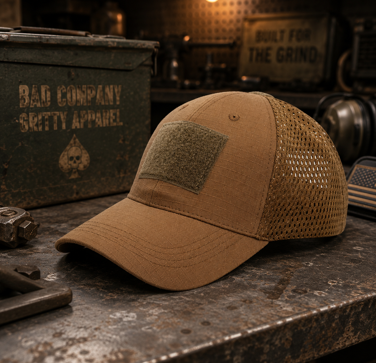 Bad Days Tactical Mesh Hat - Solid Colors