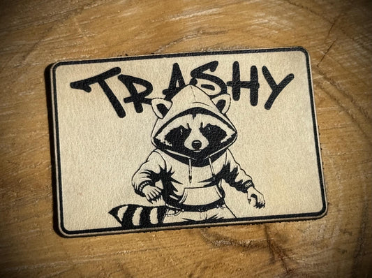Trashy Raccoon Morale Patch